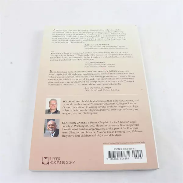 A Hard-Fought Hope: Journeying with Job Through Mystery by William R. Long