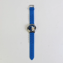 Sega Sonic the Hedgehog Top Spinner Flip Digital Rubber Watch Needs Battery