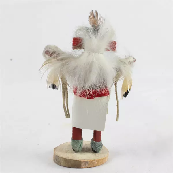 Native American Kachina Doll Dancing Eagle 4.5" Hand-Painted Collectible