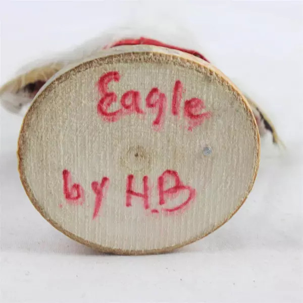 Native American Kachina Doll Dancing Eagle 4.5" Hand-Painted Collectible