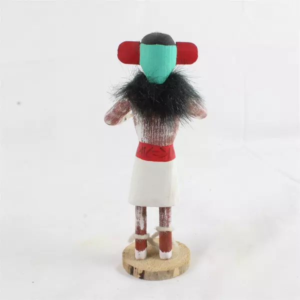 Vtg Navajo Road Runner Kachina Doll Native American 6.75" Folk Art