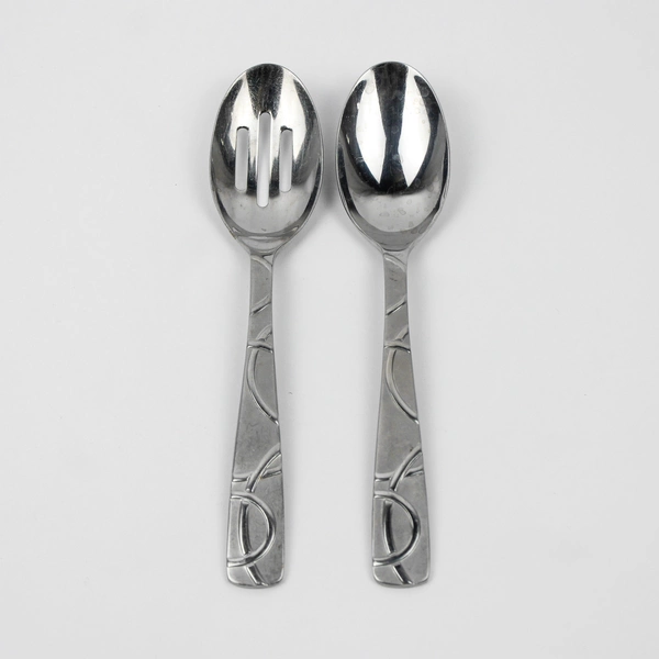 Cambridge Silver Serving Set CBS224 Pattern Stainless Steel Rare