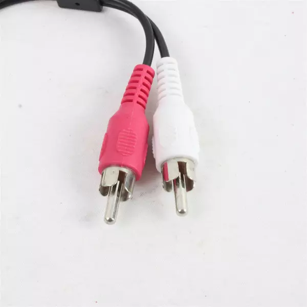 RCA Y Splitter Audio Jack Cable Adapter 1 Female to 2 Male