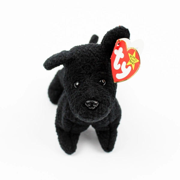 Ty Beanie Babies Scottie 1996 Black Scottish Terrier Dog With Tag Plush Toy 4102