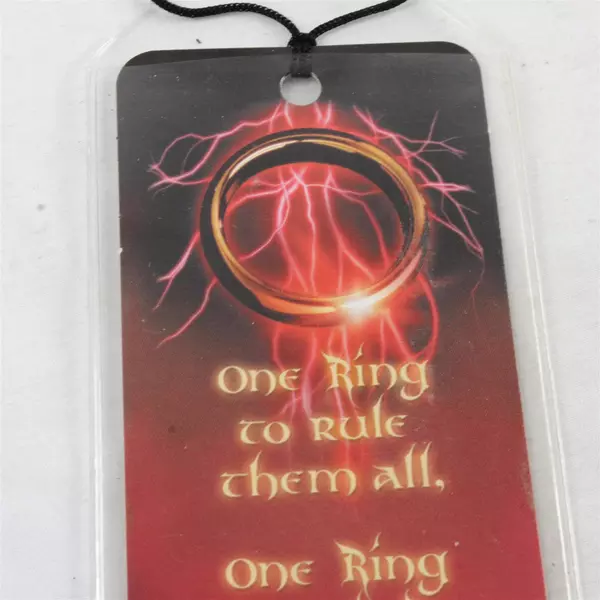 Vintage 2001 Lord of the Rings Plastic Bookmark 8.75in Collectible