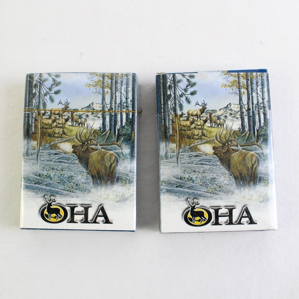 Lot Of 2 Oregon Hunters Association Playing Cards (1 Sealed, 1 Opened)