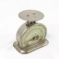 Antique Victor Postal Scale 1897 Patent Pelouze Scale & Mfg Co Chicago