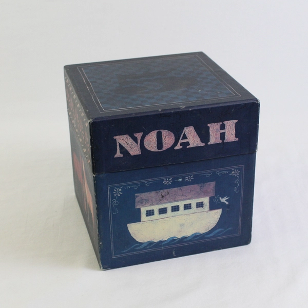 Bob's Boxes Primitive Noah's Peaceable Kingdom Decorative Nesting Gift Box #5