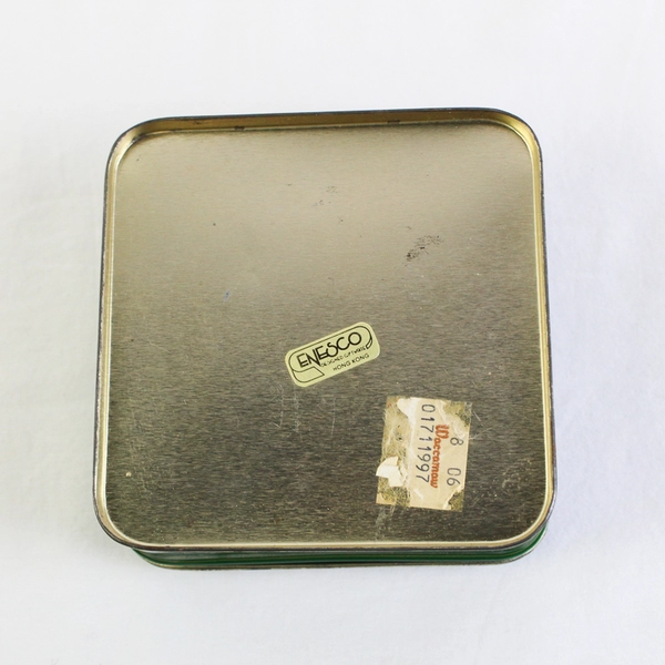 Vintage Set of 6 Enesco Wild Game Coasters with Tin Elk Moose Ram