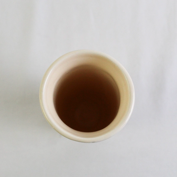 Vintage Russ Ceramic Bud Vase 6 Inches Country Heart Rose Taiwan 9673