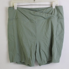 Danskin Sage Green Bike Shorts Women's Size XXL