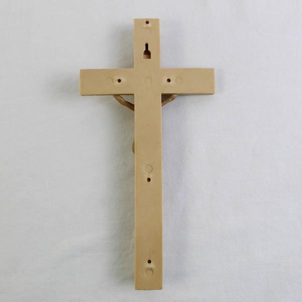 Vintage Crucifix Plaque IRNI Jesus on the Cross Wall Hanging