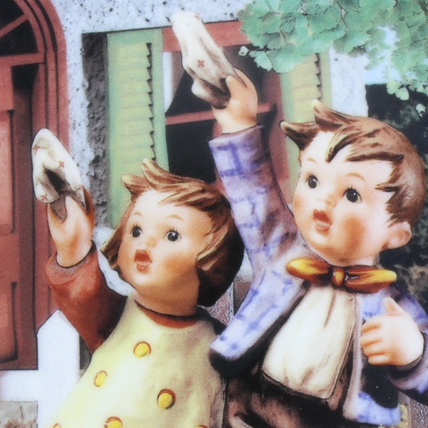 Vintage Hummel Plate 8" Danbury Mint “Come Back Soon” Little Companions 1991