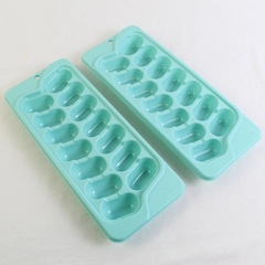 Lot of 2 Good Cook Aqua Ice Cube Trays Easy Release Reusable