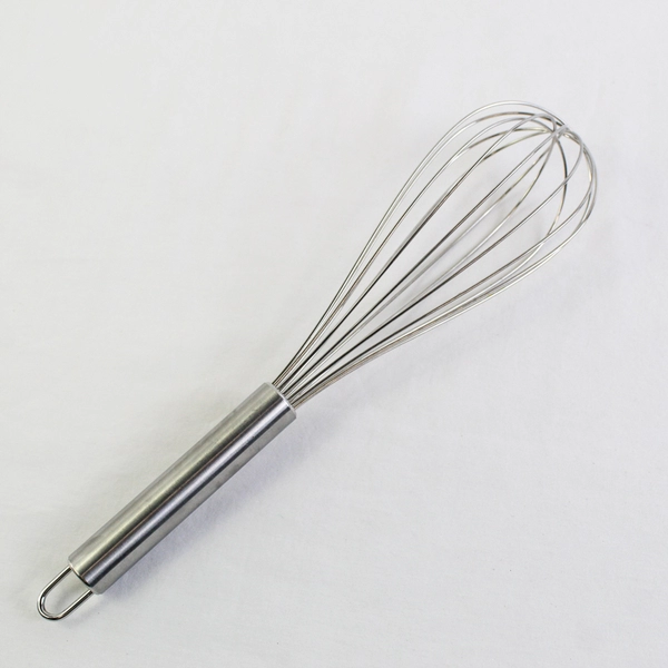 Lot of 5 Unbranded Heavy Duty Metal Kitchen Whisks Various Sizes