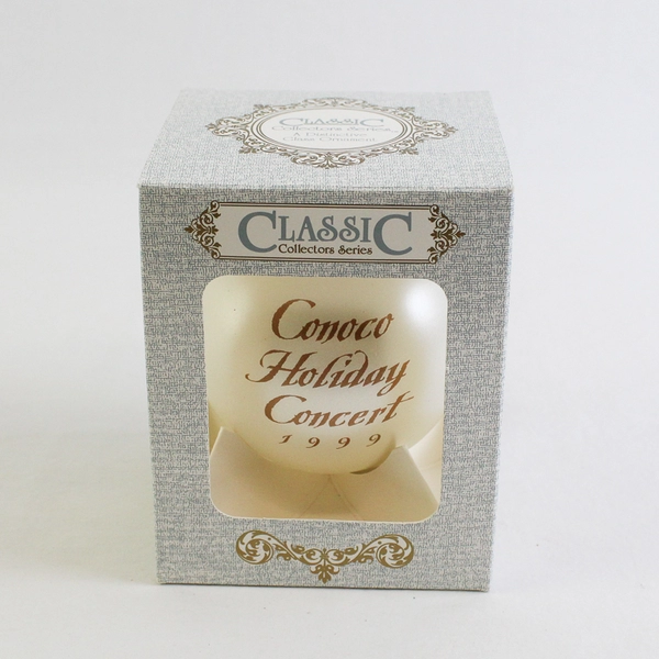 Classic Collectors Series Conoco 1999 Holiday Concert Collectible Ornament