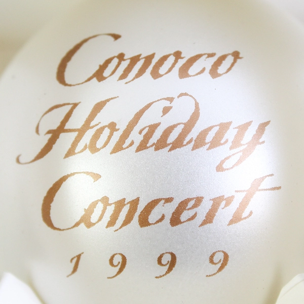 Classic Collectors Series Conoco 1999 Holiday Concert Collectible Ornament