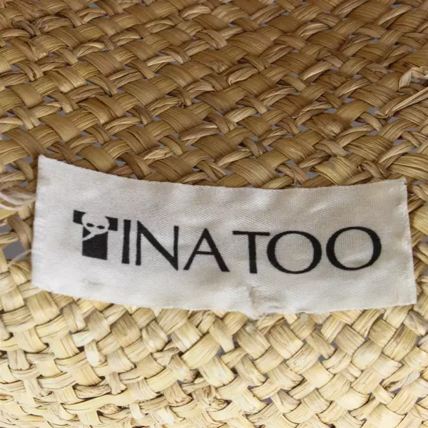 Inatoo 13" Straw Sun Hat 13in Diameter
