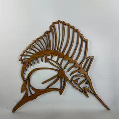 OC Neill 2021 Swordfish Wood Wall Art Piece