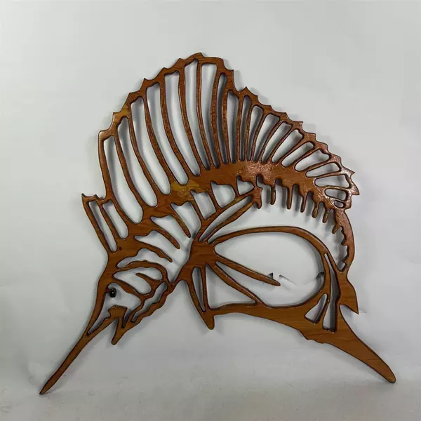 OC Neill 2021 Swordfish Wood Wall Art Piece