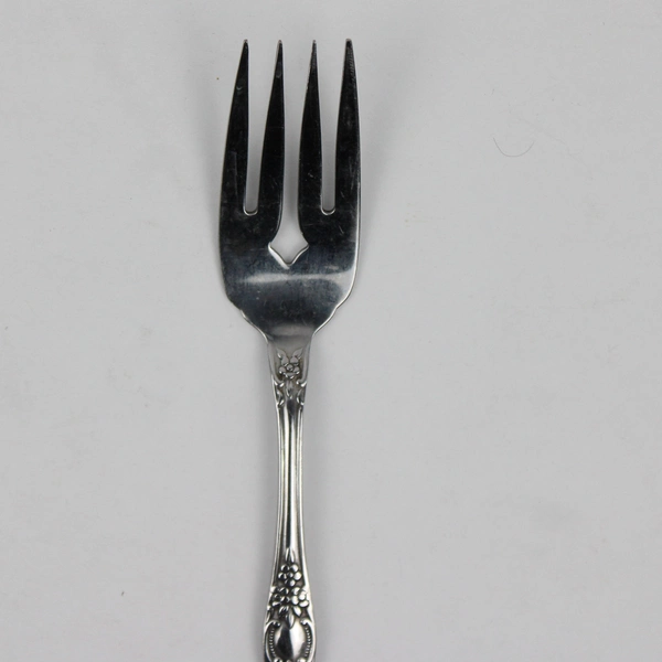 Lot of 3 Oneida Silver Wm A Rogers Deluxe Huntington Pattern Salad Forks