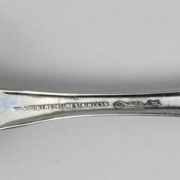 Lot of 3 Oneida Silver Wm A Rogers Deluxe Huntington Pattern Salad Forks