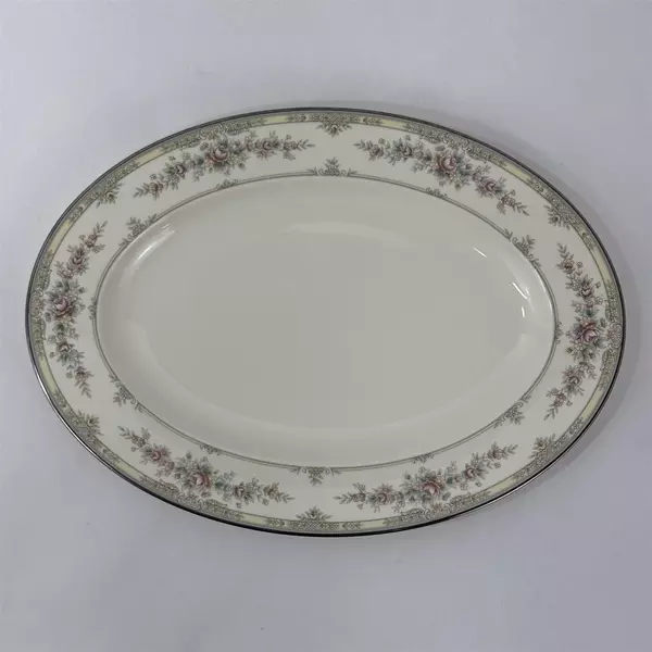 Noritake Shenandoah 9729 Oval Platter 14 inch Bone China Made in Japan