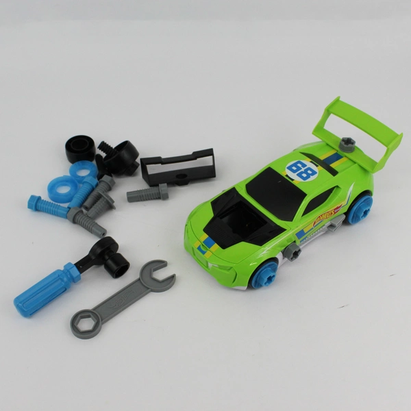 2018 Mattel Hot Wheels Ready To Build Racecar Kit - Incomplete