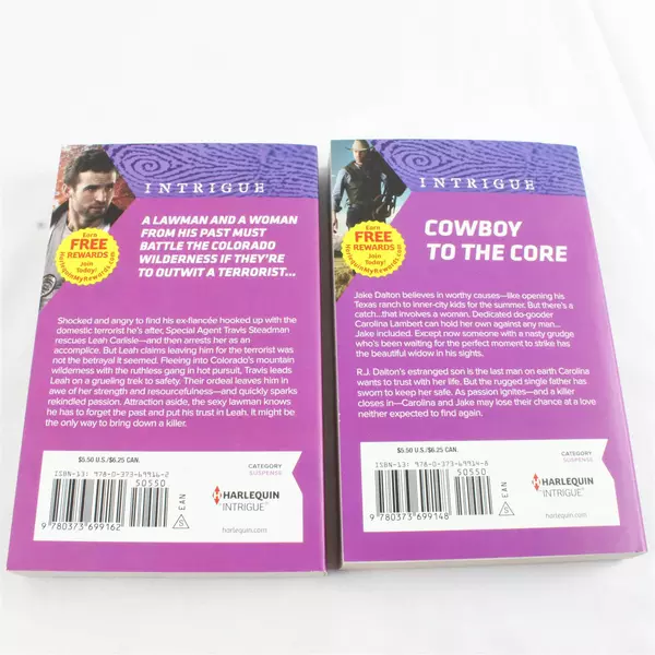 Lot of 2 Harlequin Romance Novels Ambush at Dry Gulch & Lawman on the Hunt