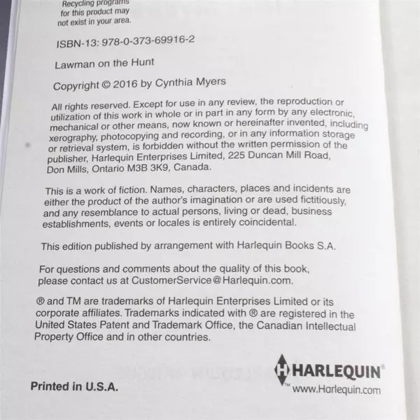 Lot of 2 Harlequin Romance Novels Ambush at Dry Gulch & Lawman on the Hunt