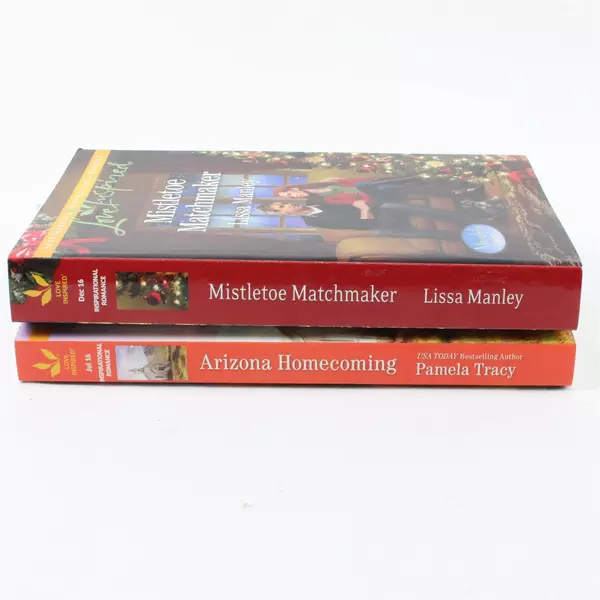 Lot of 2 Harlequin Romance Books Arizona Homecoming & Mistletoe Matchmaker