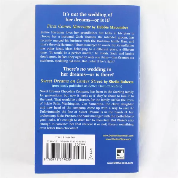 Wedding Dreams An Anthology by Debbie Macomber Paperback Like New Romantic Book
