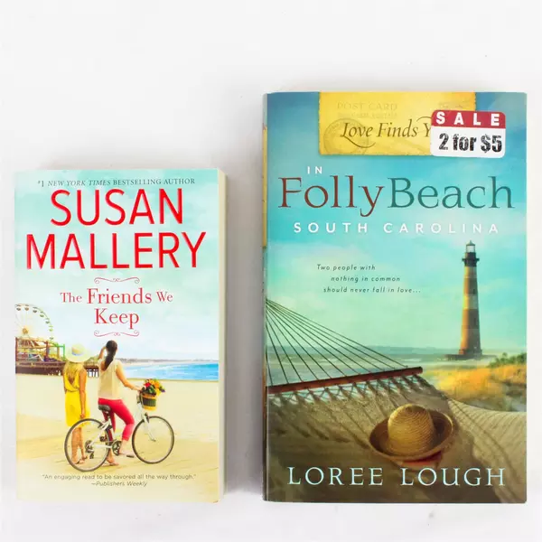 Lot of 2 Books The Friends We Keep & In Folly Beach PB