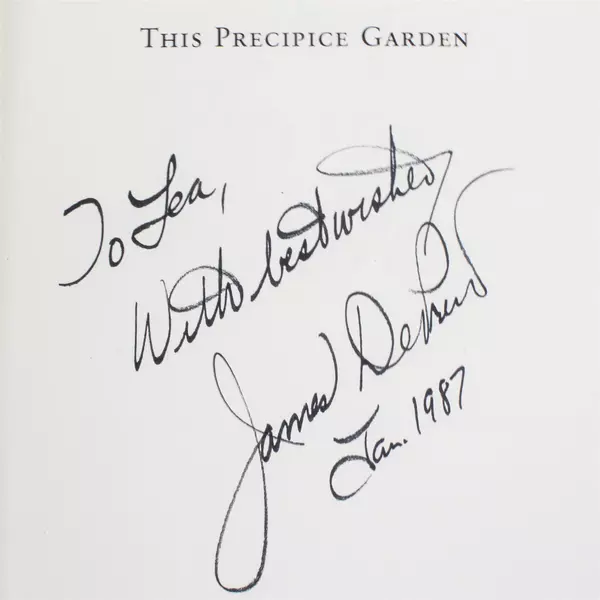 This Precipice Garden James DePriest Paperback Signed Copy