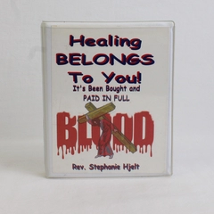 Healing Belongs to You! Rev. Stephanie Hjelt, Set of 4 Cassette Tapes in Box
