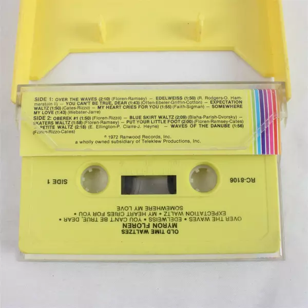 Lawrence Welk Presents: Myron Floren's Old Time Waltzes 1972 Cassette