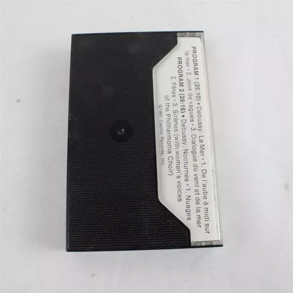 Angel Red Line Debussy La Mer Nocturnes Carlo Maria Giulini Cassette 1981