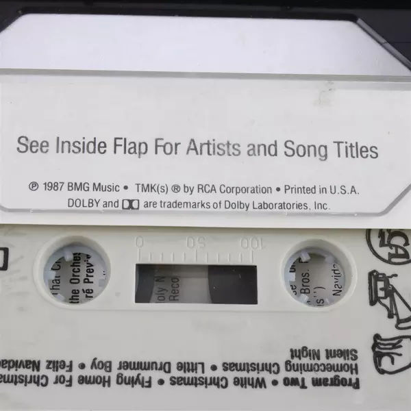 True Value Happy Holidays Volume 22 Cassette Ronnie Milsap Alabama Dolly Parton