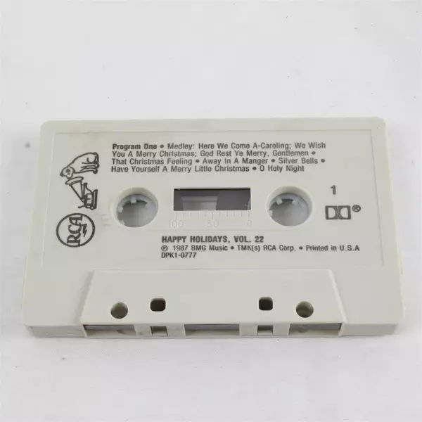 True Value Happy Holidays Volume 22 Cassette Ronnie Milsap Alabama Dolly Parton