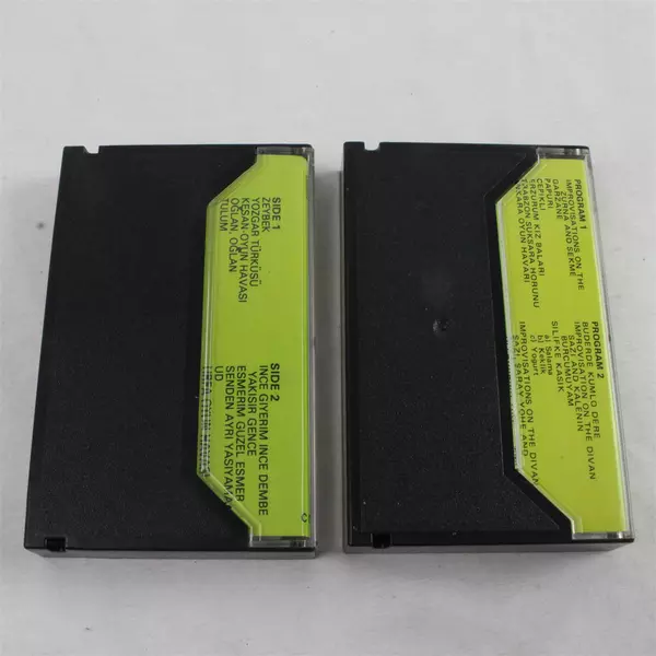 Lot of 2 Cassettes Touring Turkey 1977 & Turkey 1971 Songs Request Records