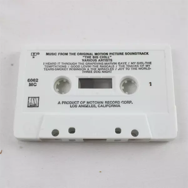 The Big Chill Original Motion Picture Soundtrack Cassette Tape 1983