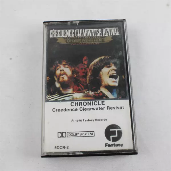 Creedence Clearwater Revival Chronicle Cassette with Susie Q, Proud Mary 1976