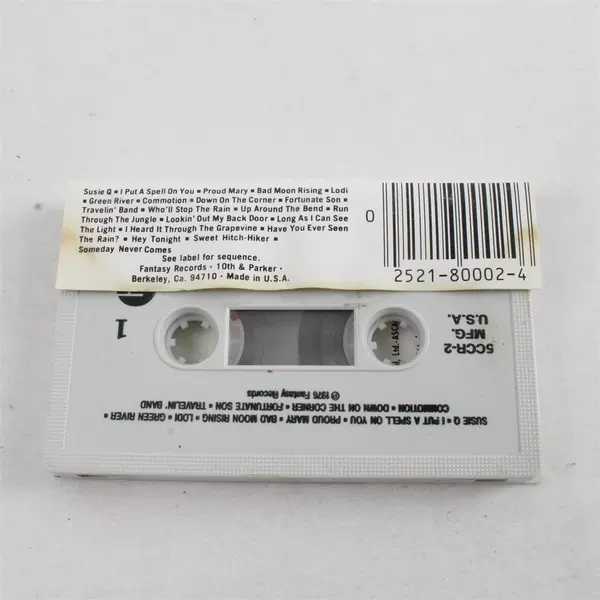 Creedence Clearwater Revival Chronicle Cassette with Susie Q, Proud Mary 1976