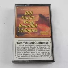 Reader's Digest 100 World's Most Beautiful Melodies Cassette 1986 Tape 3