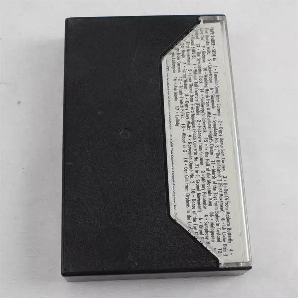 Reader's Digest 100 World's Most Beautiful Melodies Cassette 1986 Tape 3