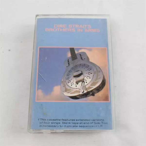 Dire Straits Brothers in Arms Cassette Tape WB
