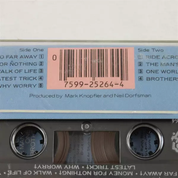 Dire Straits Brothers in Arms Cassette Tape WB