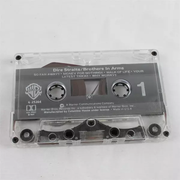 Dire Straits Brothers in Arms Cassette Tape WB