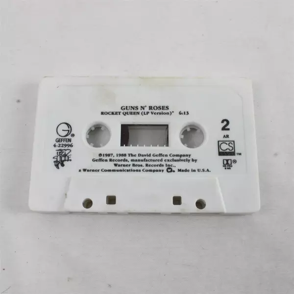 GUNS N' ROSES Patience Rocket Queen Cassette Single Tape Vintage No Case