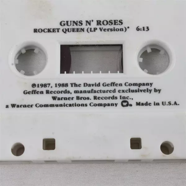 GUNS N' ROSES Patience Rocket Queen Cassette Single Tape Vintage No Case